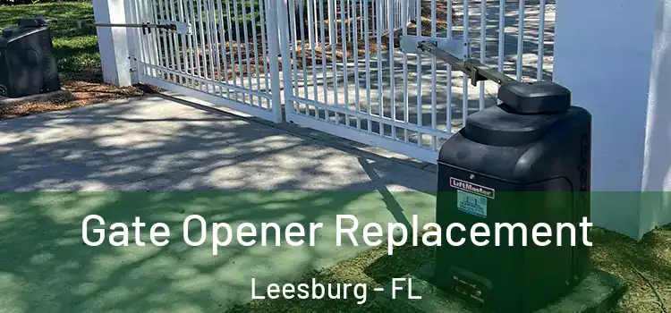 Gate Opener Replacement Leesburg - FL